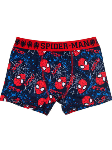 Spiderman Boxershorts "Spiderman" rood/donkerblauw