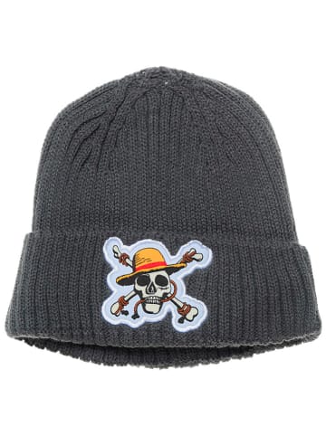 One piece Beanie "One Piece" antraciet