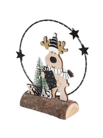 Hollybell Decoledlamp bruin - (B)16 x (H)17 x (D)4,5 cm