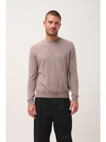 Just Cashmere Kasjmieren trui "Howard" bruin