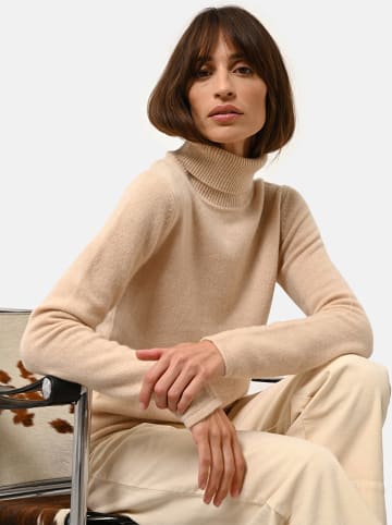 Just Cashmere Kasjmieren trui "June" beige