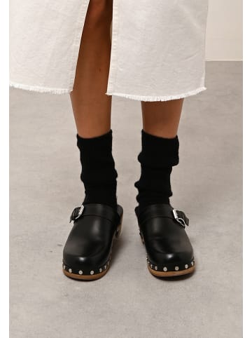 Just Cashmere Kasjmieren sokken "Dayaya" zwart