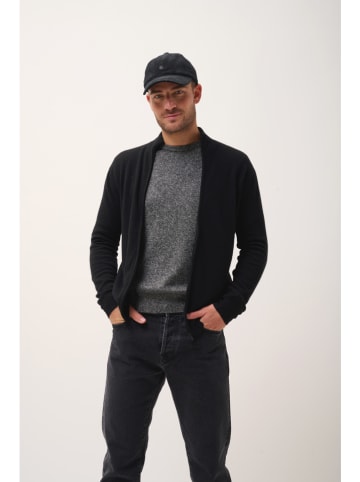Just Cashmere Kaschmir-Cardigan "Alan" in Schwarz