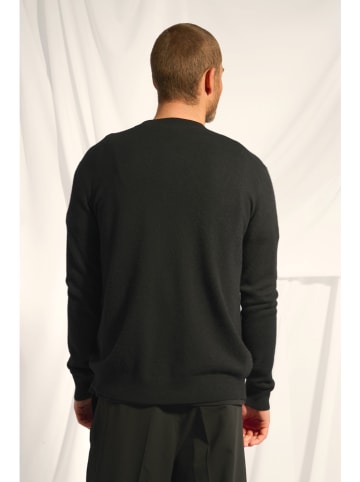 Just Cashmere Kasjmieren vest "Anais" zwart