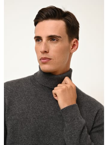 Just Cashmere Kaszmirowy golf "Sacha" w kolorze czarnym