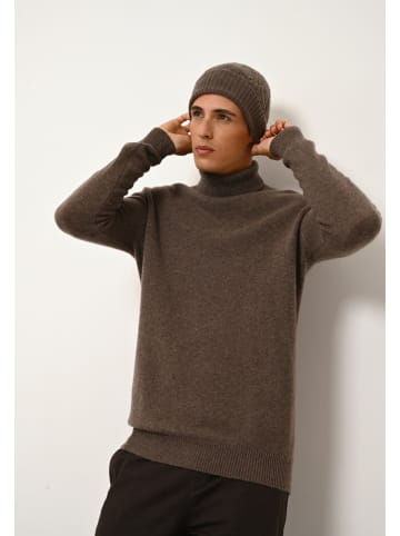 Just Cashmere Kaszmirowy golf "Sacha" w kolorze ciemnobrązowym