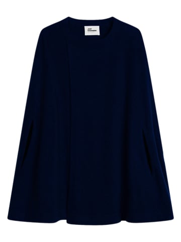 Just Cashmere Kaschmir-Cape "Alloa" in Dunkelblau