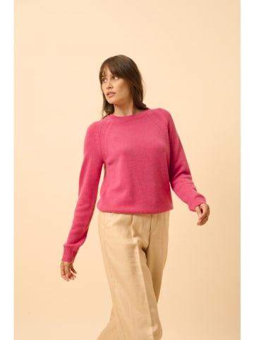Just Cashmere Kaschmir-Pullover "Arequipa" in Pink