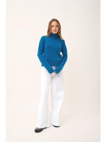 Just Cashmere Kaschmir-Rollkragenpullover "June" in Blau
