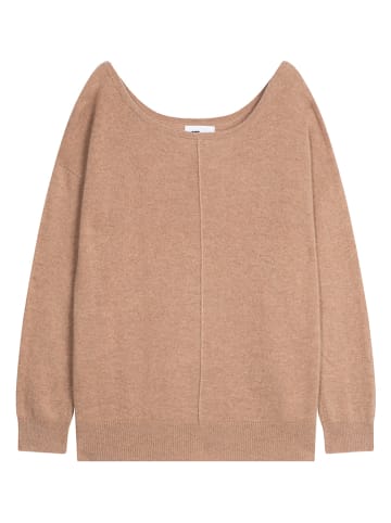 Just Cashmere Kaschmir-Pullover "Karen" in Camel