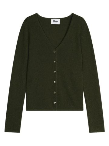 Just Cashmere Kaschmir-Cardigan "Norma" in Khaki