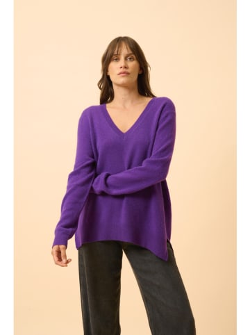 Just Cashmere Kaschmir-Pullover "Opal" in Lila