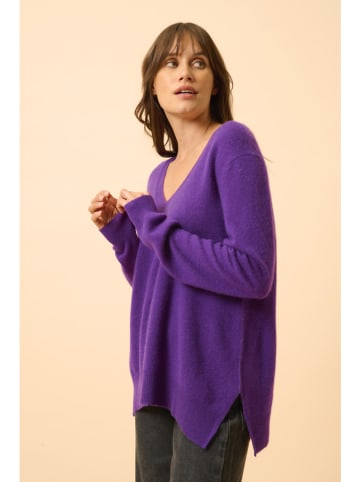 Just Cashmere Kaschmir-Pullover "Opal" in Lila