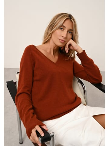 Just Cashmere Kaschmir-Pullover "Phoebe" in Braun