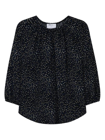 Seidensticker Bluse in Dunkelblau