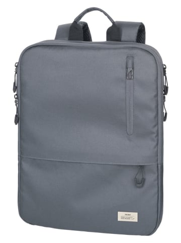 Troika Laptoprugzak grijs - (L)48 x (B)33,5 cm