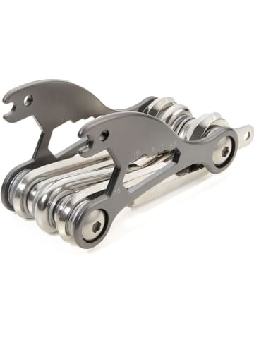 Troika Fietsmultitool zilverkleurig - (B)4 x (H)7 cm
