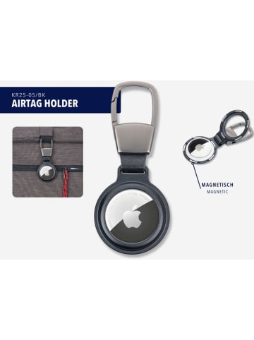 Troika Schlüsselanhänger in Schwarz - (L)8,7 cm