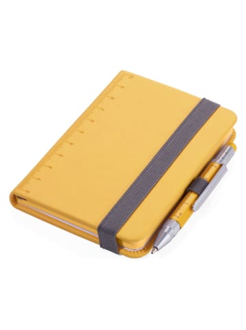 Troika Notatnik w kolorze żółtym - DIN A7