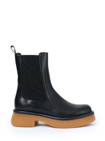 Frank Daniel Leren boots zwart