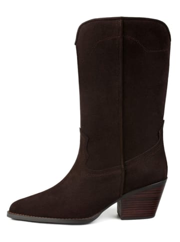 loft37 Leder-Westernstiefel "Rock Me Slow" in Braun