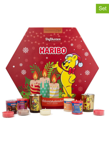 Haribo 24tlg. Adventskalender "Haribo Votives & Teelichter"