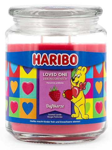 Haribo Geurkaars "Haribo Loved one" rood - 510 g