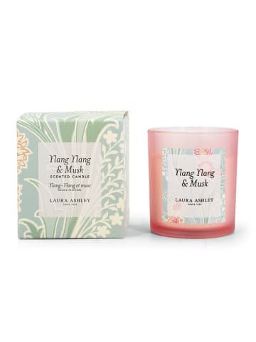 Laura Ashley Geurkaars "Laura Ashley - Ylang Ylang & Musk'' lichtroze - 200 g