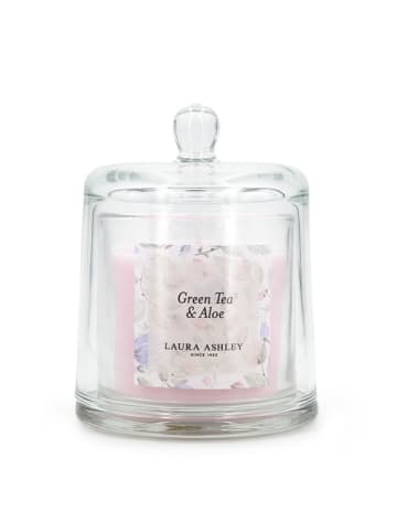 Laura Ashley Duftkerze ''Laura Ashley - Green Tea & Aloe'' in Rosa - 250 g
