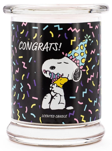 Peanuts Geurkaars "Peanuts Congrats" zwart - 250 g