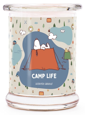 Peanuts Geurkaars "Peanuts Camp Life" beige - 250 g
