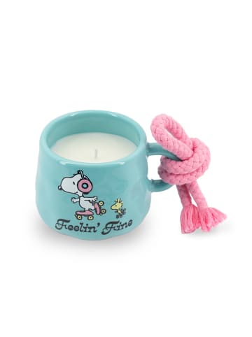 Peanuts Geurkaars "Peanuts Feelin´ Fine" turquoise - 200 g