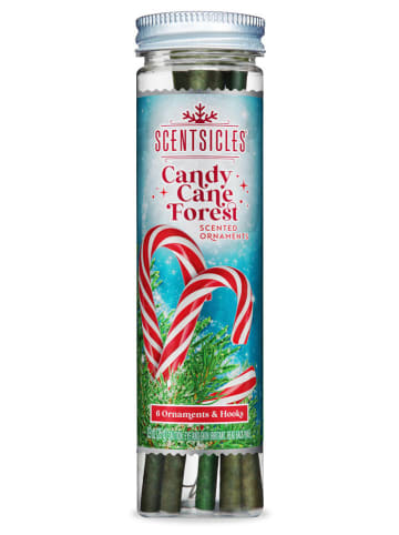 Scentsicles Christbaum-Duftstäbchen ''Scentsicles - Candy Canes Forest'' - 6 Stück