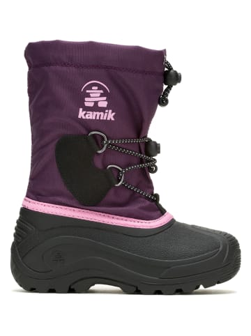 Kamik Kozaki zimowe "Southpole4" w kolorze fioletowym