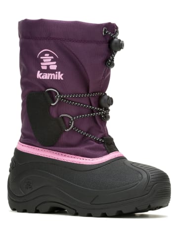 Kamik Kozaki zimowe "Southpole4" w kolorze fioletowym