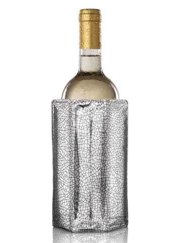 Vacu Vin Weinkühler in Silber - (H)17,6 x Ø 9,5 cm