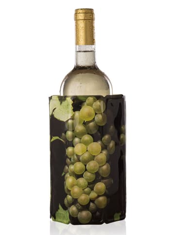 Vacu Vin Wijnkoeler zwart/groen - (H)17,6 x Ø 9,5 cm