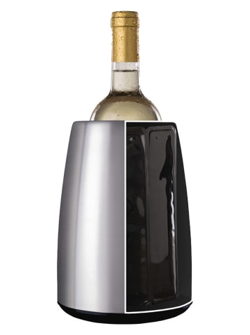 Vacu Vin Weinkühler ''Elegant'' in Silber - (H)20,5 x Ø 15 cm