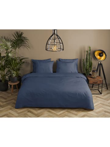 Hip Satijnen beddengoedset donkerblauw
