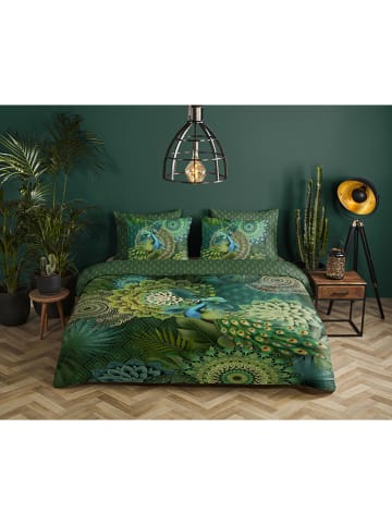 Hip Satijnen beddengoedset "Agatha" groen