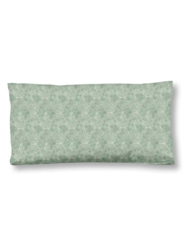 Hip Satynowa poszewka "Wayan" w kolorze zielonym na poduszkę