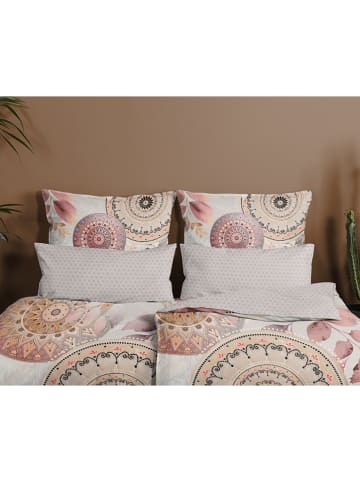 Hip Satynowa poszewka "Afina" w kolorze jasnoszarym na poduszkę