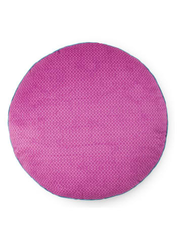 Hip Poduszka "Axelle" w kolorze fioletowym ze wzorem