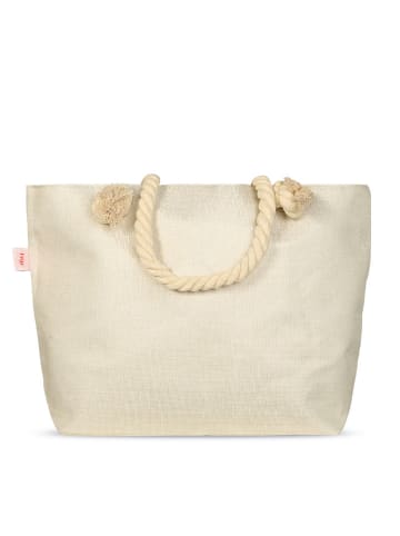 Hip Strandtas "Olinga" lichtroze/paars - (B)60 x (H)43 cm