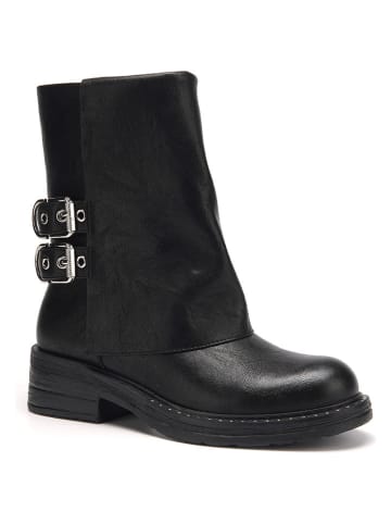 C'M Enkelboots zwart