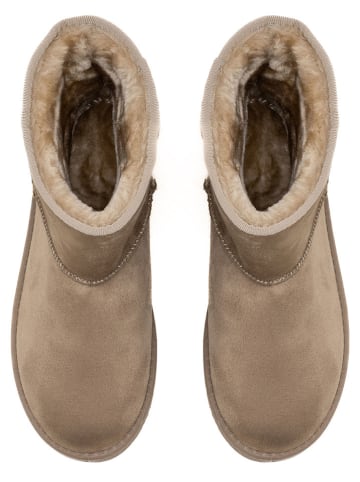 C'M Winterboots lichtbruin