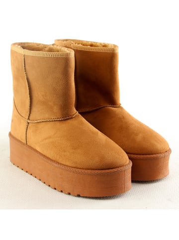 C'M Winterboots in Hellbraun