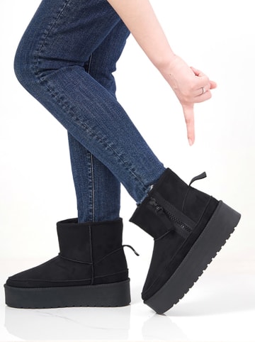 C'M Winterboots in Schwarz