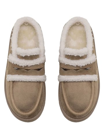 C'M Hausschuhe in Khaki