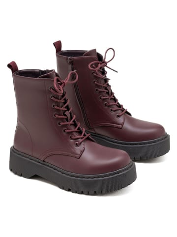 C'M Enkelboots bordeaux